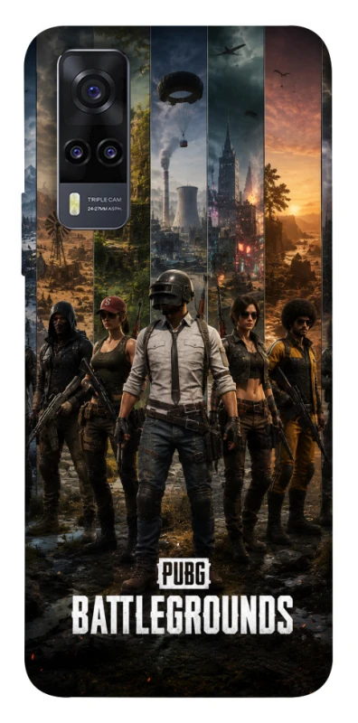 Чехол на Vivo Y31 PUBG фото 1 из 1