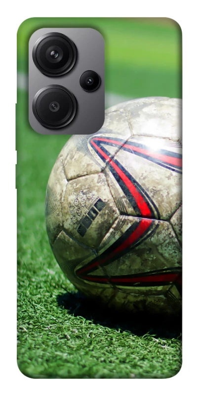 Чехол на Xiaomi Redmi Note 13 Pro+ Мяч на газоне фото 1 из 1