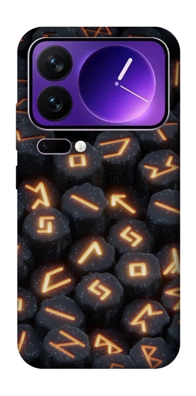 Чохол на Xiaomi 17 Pro Max Вогняні руни фото 1 з 1