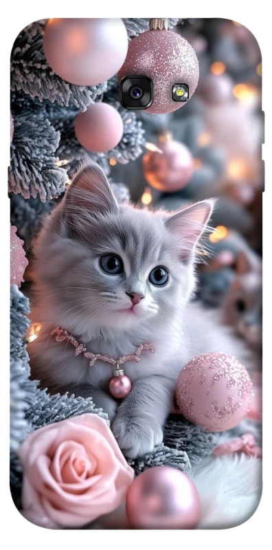 Чохол на Samsung A720 Galaxy A7 (2017) Christmas Kitty фото 1 з 1
