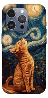 Чехол на Apple iPhone 16 Pro Max van gogh cat фото 1 из 1