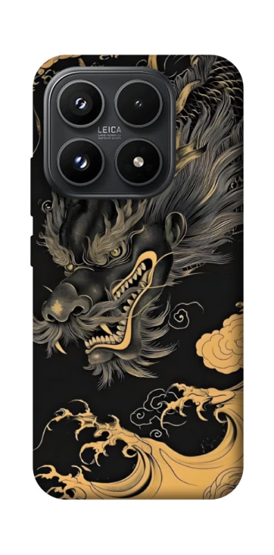 Чохол на Xiaomi 17 gold dragon фото 1 з 1