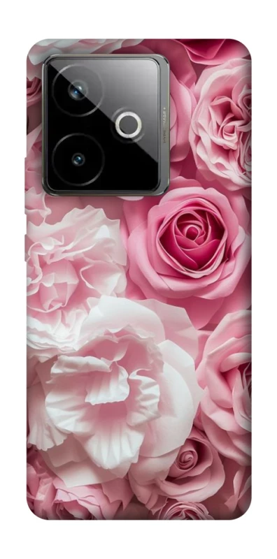 Чехол на Realme GT 7T Розовые цветы фото 1 из 1