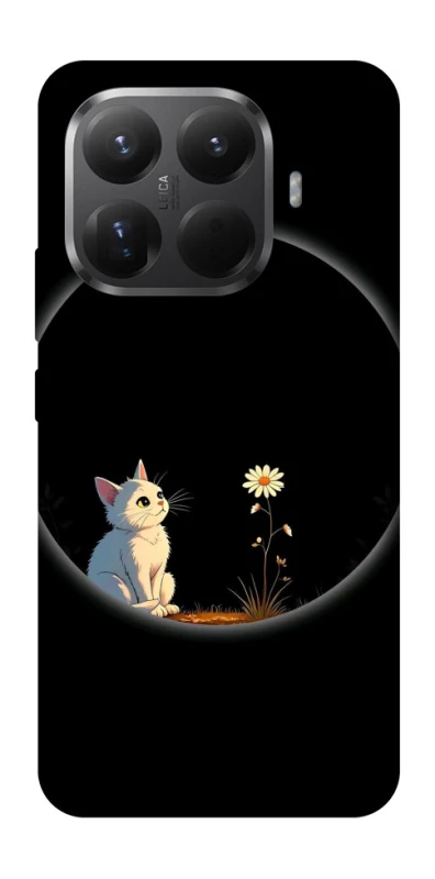 Чохол на Xiaomi 15T Pro Cat and flower фото 1 з 1