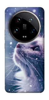 Чехол на Xiaomi 14 Ultra Snow cat фото 1 из 1