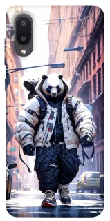 Чохол на Samsung Galaxy A02 Панда кур'єр фото 1 з 1