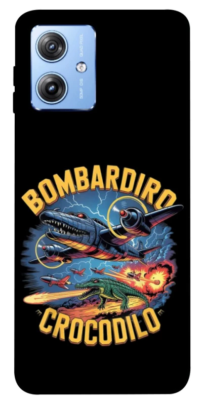 Чехол на Motorola Moto G84 Bombardino Crocodilo v2 фото 1 из 1