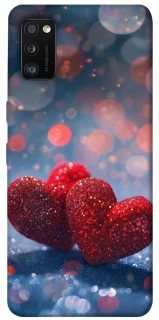 Чехол на Samsung Galaxy A41 Red hearts фото 1 из 1
