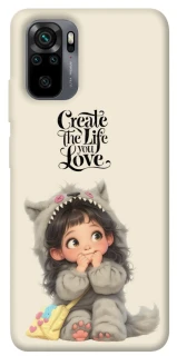 Чохол на Xiaomi Poco M5s Create the life you love фото 1 з 1