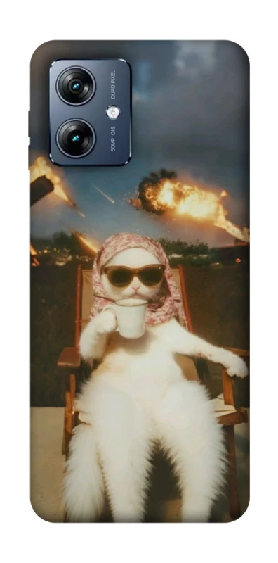 Чохол на Motorola Moto G54 Power Exploding Kittens ver.1 фото 1 з 1