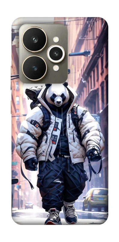 Чехол на Realme 15 Панда курьер фото 1 из 1