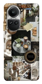 Чохол на Oppo Reno 10 Coffee collage ver.4 фото 1 з 1