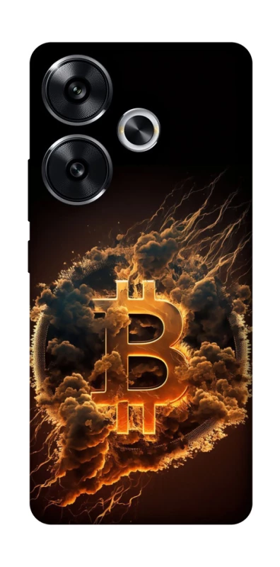 Чохол на Xiaomi Poco F6 Smoky Bitcoin фото 1 з 1