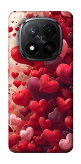 Чехол на Xiaomi Redmi Note 14 Pro+ 5G Many hearts фото 1 из 1