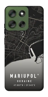 Чехол на Motorola Moto G56 5G Mariupol map фото 1 из 1