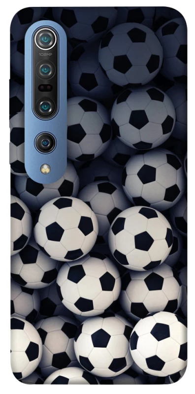Чохол на Xiaomi Mi 10 Pro Футбольні м'ячи фото 1 з 1