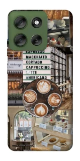 Чохол на Motorola Moto G56 5G Coffee collage ver.5 фото 1 з 1