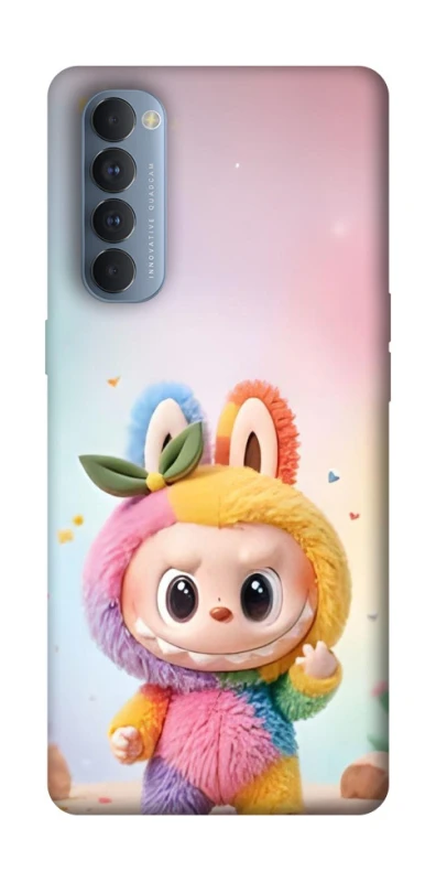 Чохол на Oppo Reno 4 Pro Labubu colored фото 1 з 1