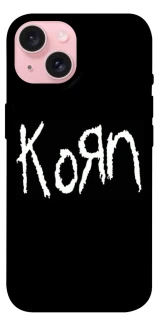 Чохол на Apple iPhone 15 (6.1") Korn logo фото 1 з 1