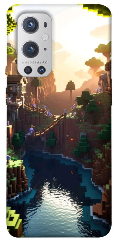 Чохол на OnePlus 9 Pro Minecraft sunset фото 1 з 1