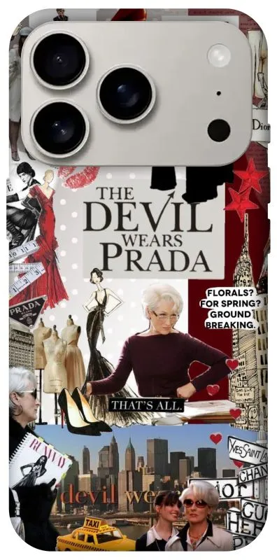 Чохол на Apple iPhone 18 Pro Fashion collage ver.15 фото 2 з 2