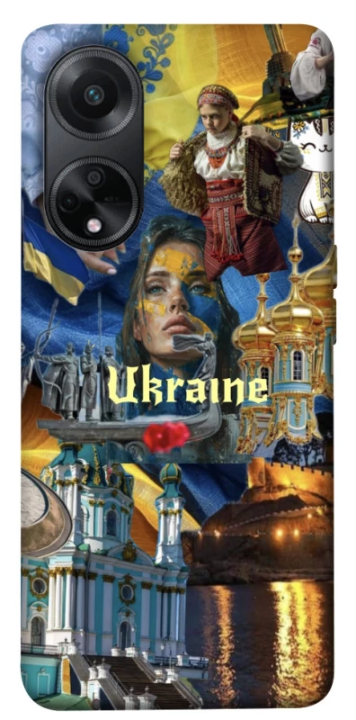 Чохол на Oppo A58 4G Ukraine style ver.3 фото 1 з 1