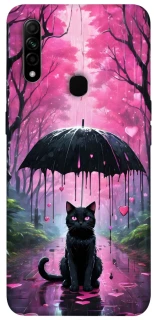 Чохол на Oppo A31 Black cat фото 1 з 1