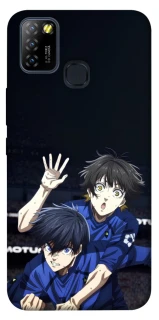 Чохол на Infinix Hot 10 Lite Blue Lock v2 фото 1 з 1