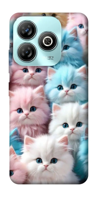 Чохол на ZTE Blade A75 4G Kittie Love фото 1 з 1