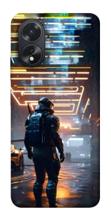 Чохол на Oppo A38 Cyber character фото 1 з 1