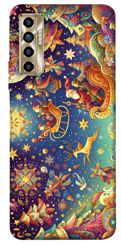Чохол на TECNO Camon 17P Christmas spirit ver.10 фото 1 з 1