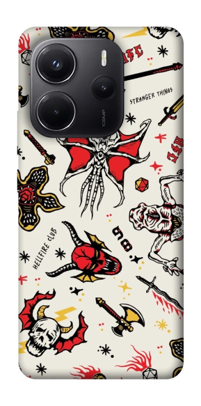 Чохол на Xiaomi Redmi Note 14 5G Stranger Things ver.2 фото 1 з 1