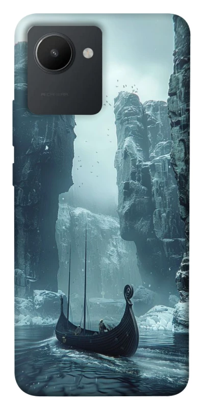 Чехол на Realme C30 Nordic drakkar фото 1 из 1