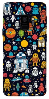 Чехол на Samsung Galaxy S9 Star Wars background ver.2 фото 1 из 1