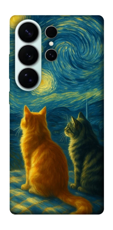 Чехол на Samsung Galaxy S26 Ultra Cats under the stars фото 1 из 1
