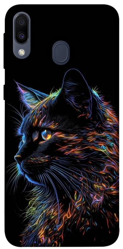 Чохол на Samsung Galaxy M20 Чорний кіт фото 1 з 1