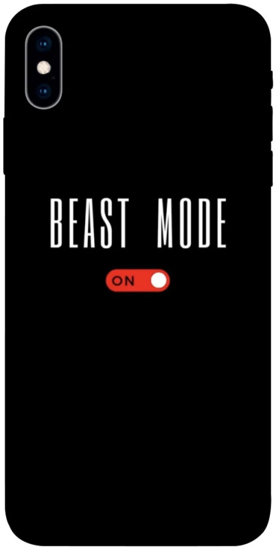 Чехол на Apple iPhone X (5.8") Beast mode фото 1 из 1