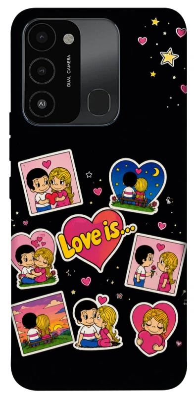 Чехол на TECNO Spark 8C Love is фото 1 из 1