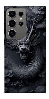 Чехол на Samsung Galaxy S24 Ultra black dragon фото 1 из 1