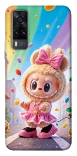 Чохол на Vivo Y31 Labubu rainbow фото 1 з 1
