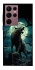 Чохол на Samsung Galaxy S22 Ultra Вовк під місяцем фото 1 з 1