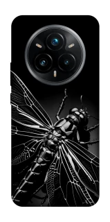 Чохол на Realme 14 Pro Black dragonfly фото 1 з 1