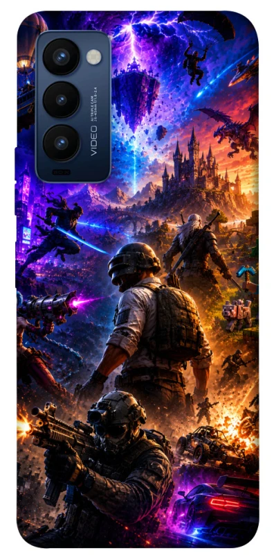 Чехол на TECNO Camon 18 My Games фото 1 из 1