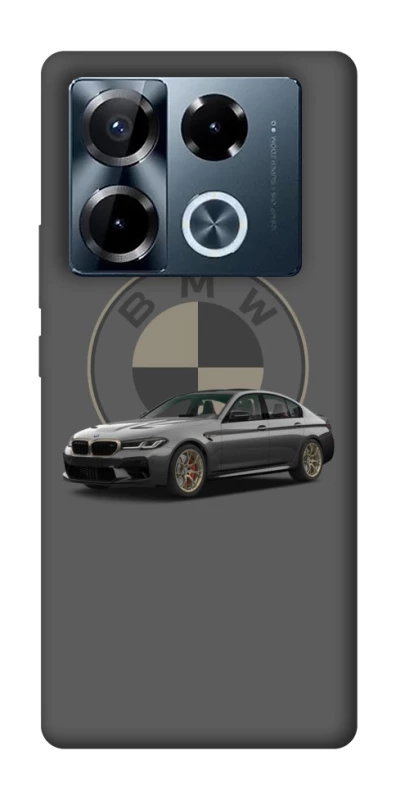 Чехол на Infinix Note 40 Pro 4G BMW grey v2 фото 1 из 1
