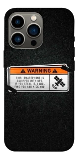 Чохол на Apple iPhone 13 Pro (6.1") Warning фото 1 з 1