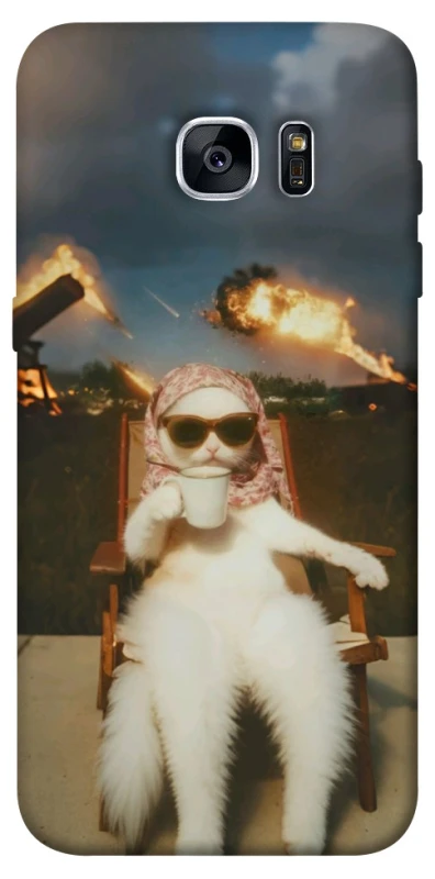 Чехол на Samsung G935F Galaxy S7 Edge Exploding Kittens ver.1 фото 1 из 1