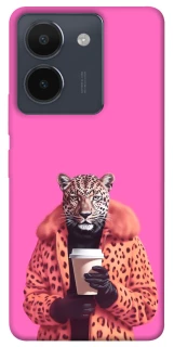 Чохол на Vivo Y36 Леопард з кавою фото 1 з 1