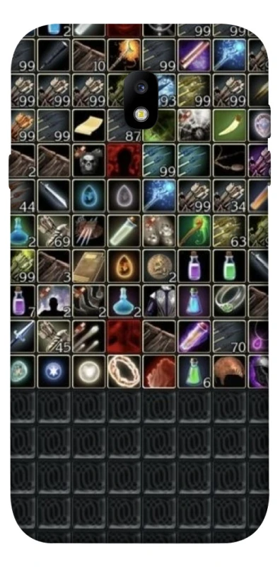 Чохол на Samsung J730 Galaxy J7 (2017) Inventory menu ver.2 фото 1 з 1