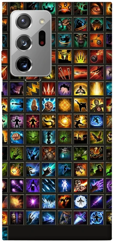 Чохол на Samsung Galaxy Note 20 Ultra Abilities menu ver.3 фото 1 з 1