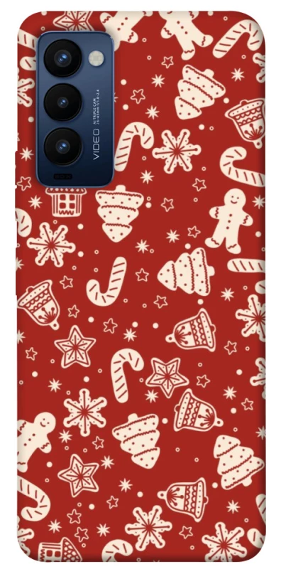 Чехол на TECNO Camon 18 Новогодний v3 фото 1 из 1